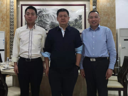 中紀(jì)委國(guó)際合作局郭松江局長(zhǎng)、人民日?qǐng)?bào)社馬海濤副總編親臨新望視察指導(dǎo)